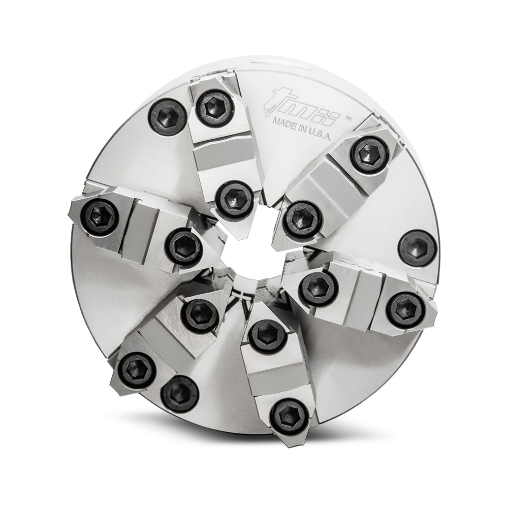 Front Mount Precision Scroll Chucks - Forged Steel Body