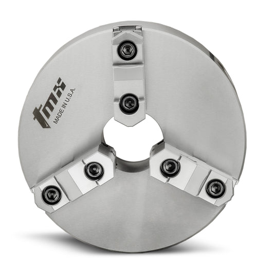 Back Mount Precision Scroll Chucks - Forged Steel Body