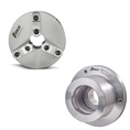Load image into Gallery viewer, Back Mount Precision Scroll Chucks - Forged Steel Body
