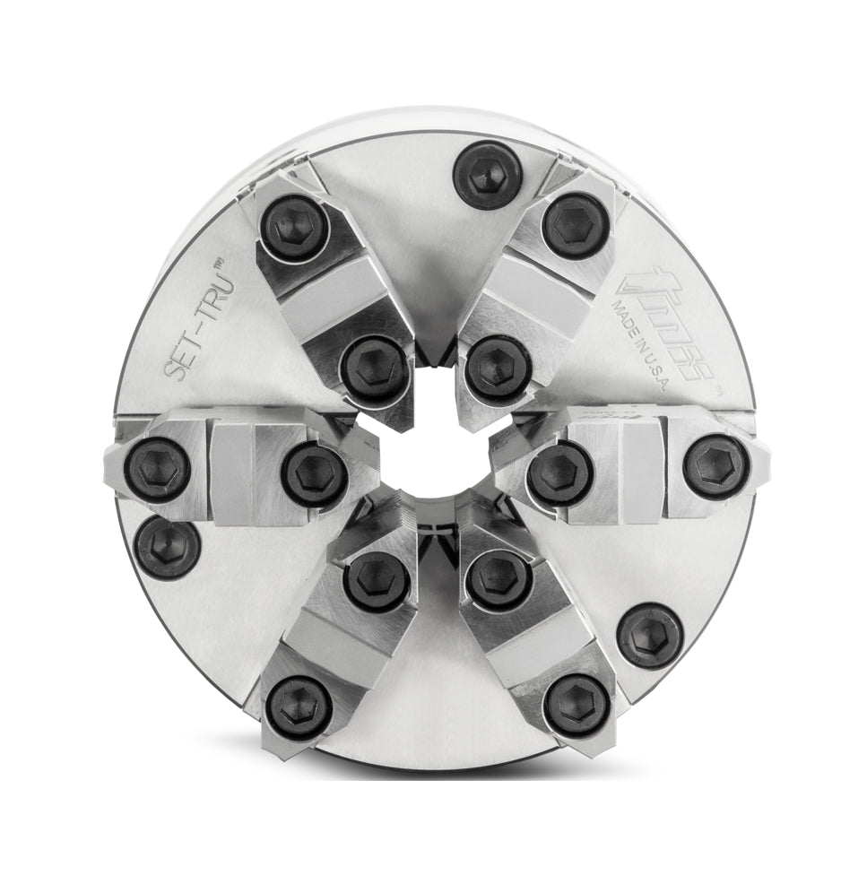 SET-TRU™ Super Precision Scroll Lathe Chucks - Forged Steel Body